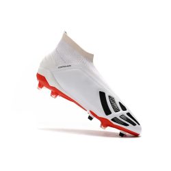 fodboldstøvler til mænd adidas Predator Mania 19 + FG ADV Hvid Sort Rød_9.jpg